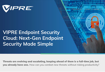 front page of Endpoint Security Cloud infographic