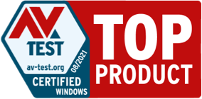 AV test Top Product logo
