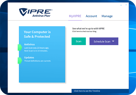 Essential Protection with VIPRE Antivirus Plus