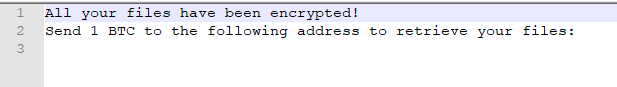 Figure 12.0 The readme file that was created