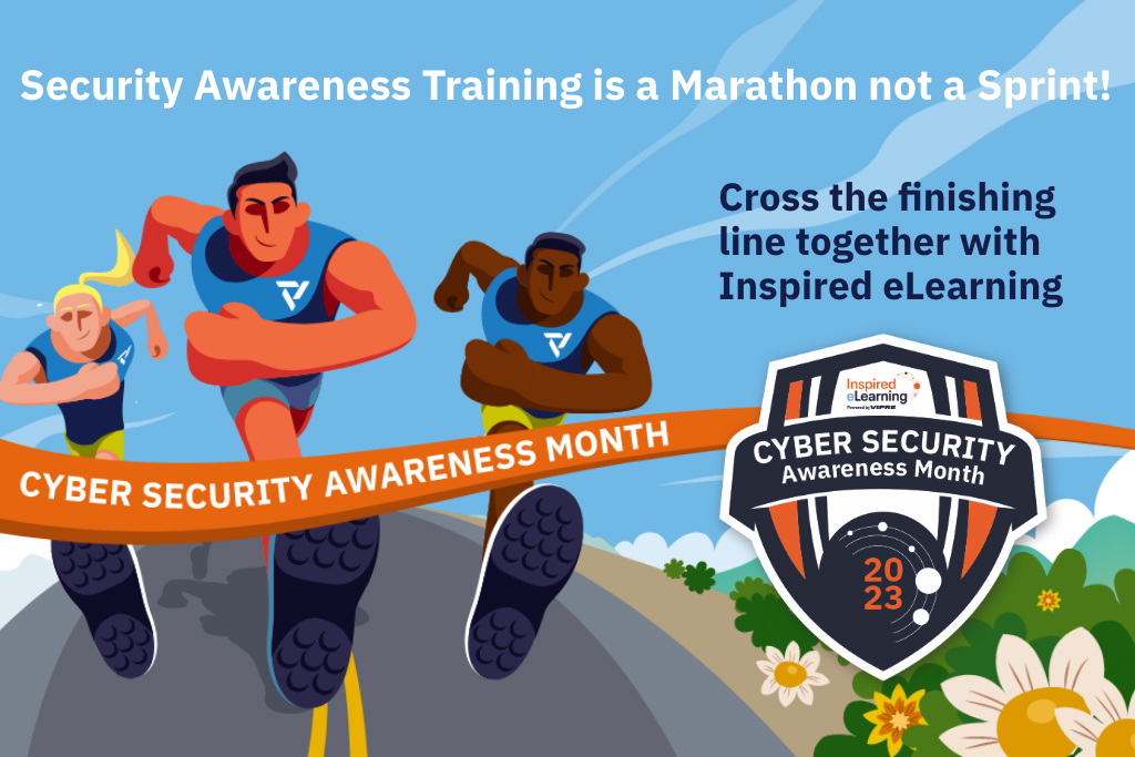 Security Awareness Training is a marathon, not a sprint!