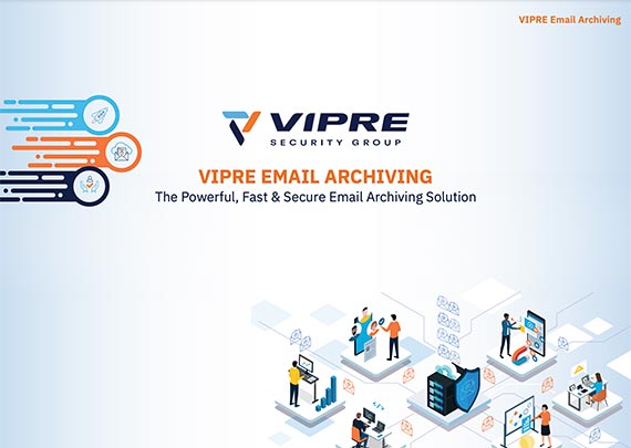 front page of VIPRE Email Archiving Quick Look ebook