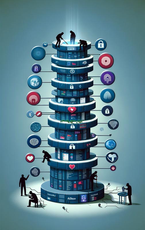 Digital tower defends sectors from hackers