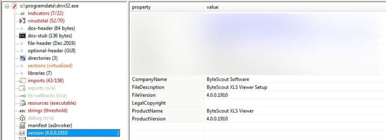 Figure 7.0 Disguising as a legitimate file