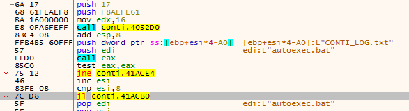 Figure 14.0 Checking if the file is in the excluded file/file extension list