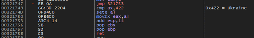 Figure 20.2 Check Default Language if Ukrainian