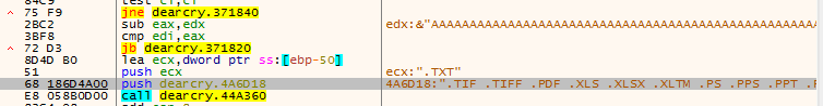 Figure 10.0 Comparing the file extensions