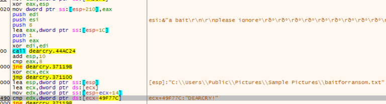 Figure 12.0 Checking if the file marker exists