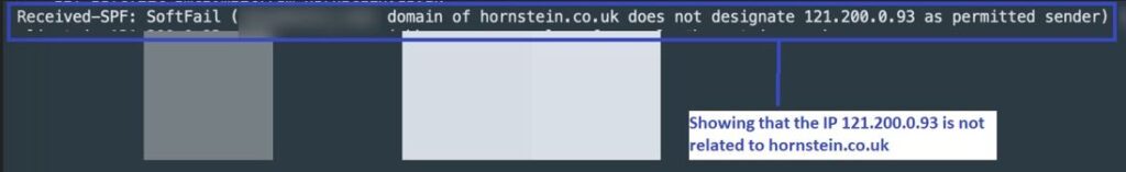 Figure 3.0 The omicron-theme malspam email header