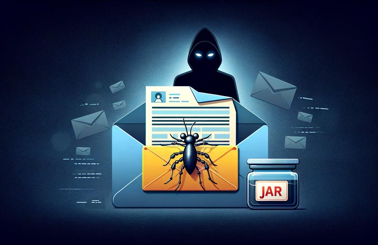 suspicious email with a JAR file attachment