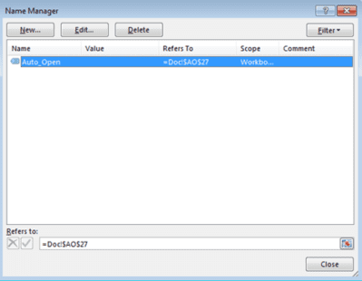 Threat actors hid its malicious script between column AO ot AR