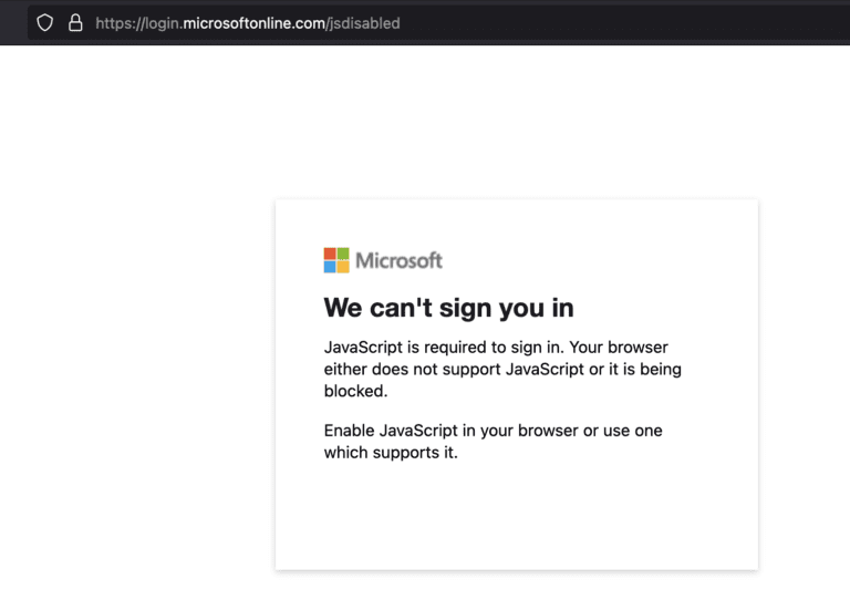 Figure 19.0 The webpage where the victim will be redirected after signing in