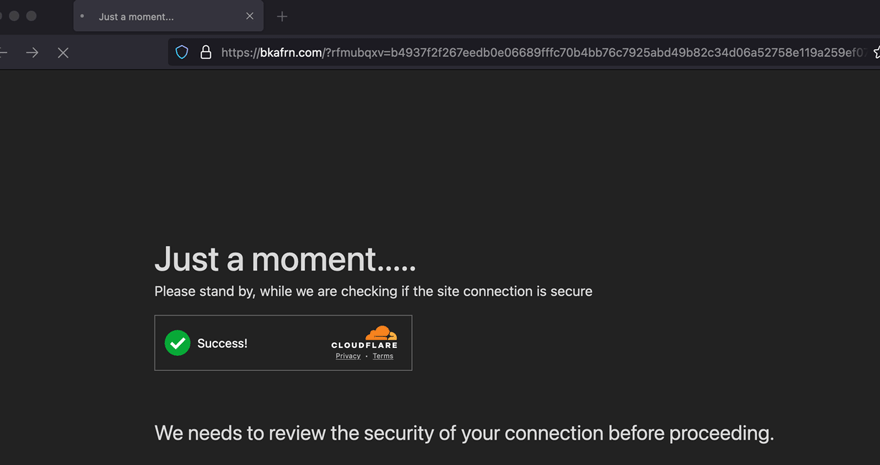 Figure 5.0 Attackers leveraging Cloudflare Turnstile