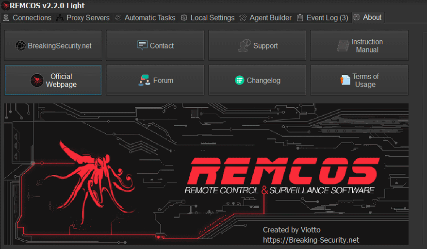 Figure 13.0 The REMCOS RAT