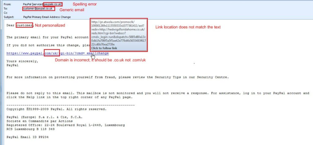 spoofed email from Oregon State University