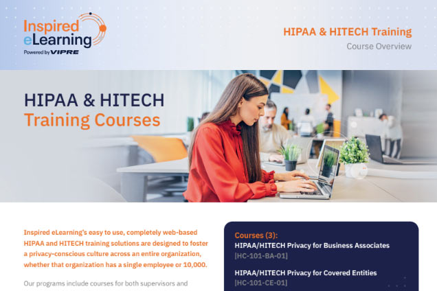 HIPAA & HITECH Training Course Overview
